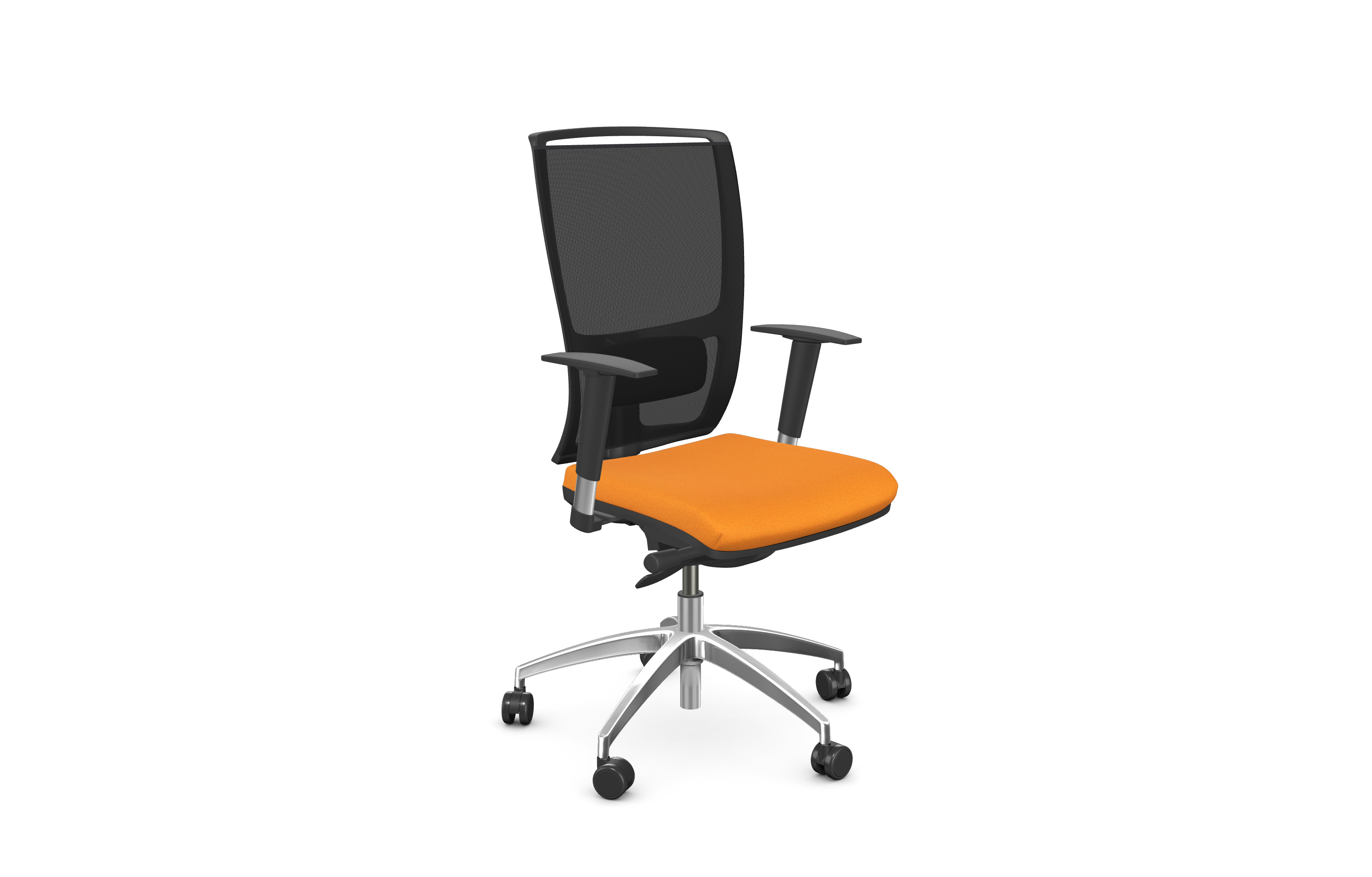 OZ Series High Backrest Swivel Mesh Chair, Vario Adjustable Arms