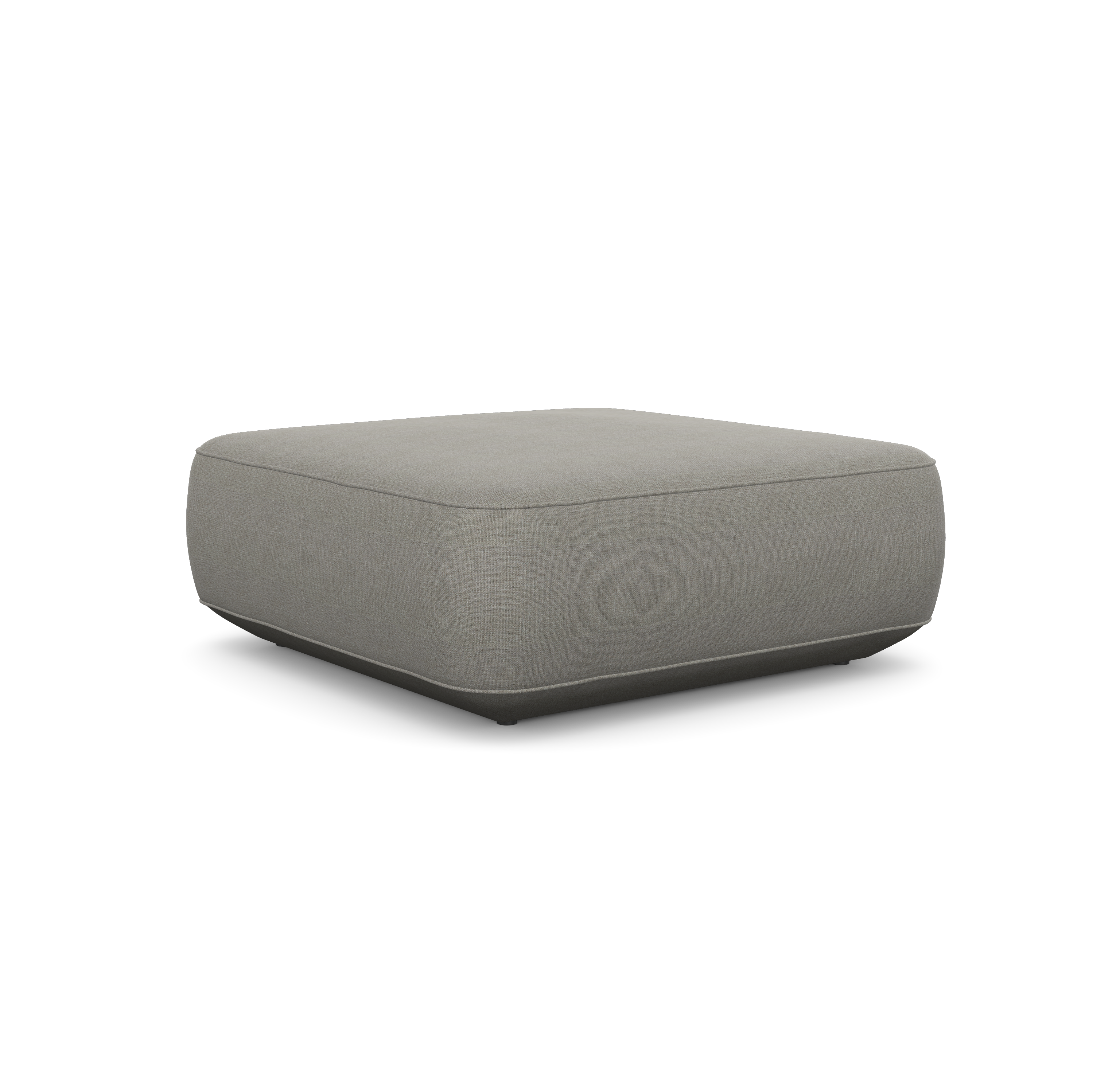 Daaz - Upholstered Square Pouffe Seat