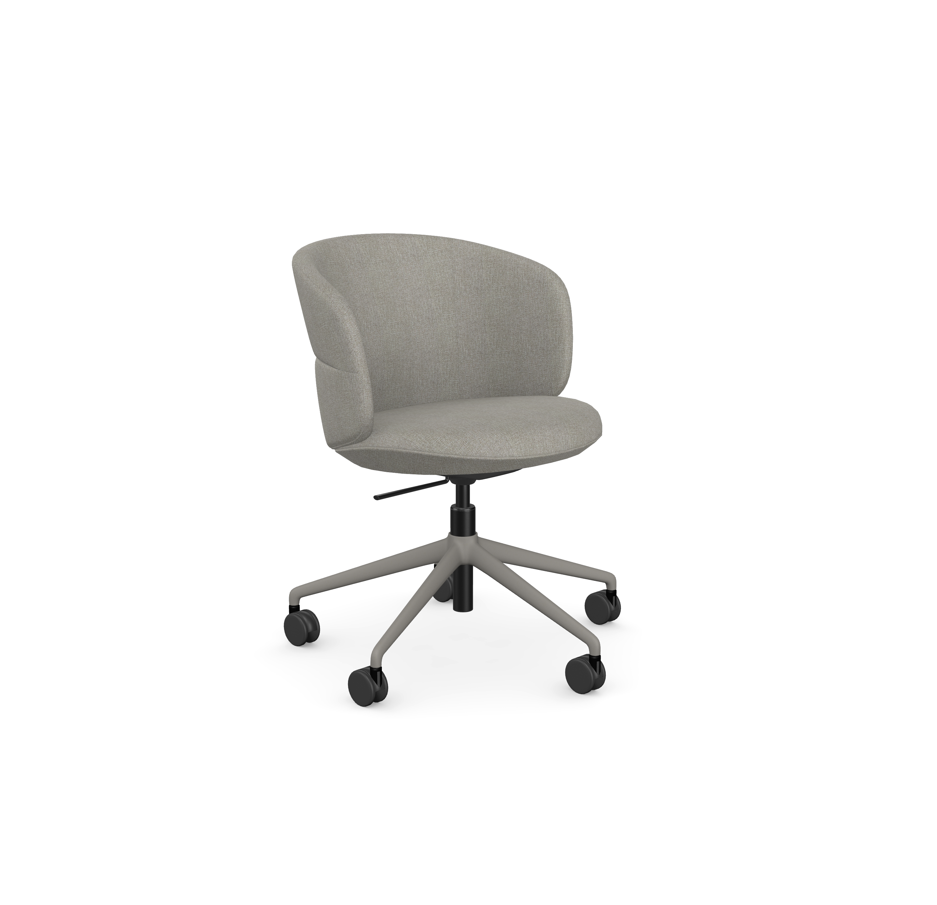 Ekori Chair - 5-arm swivel base with height adjustment, caster wheel