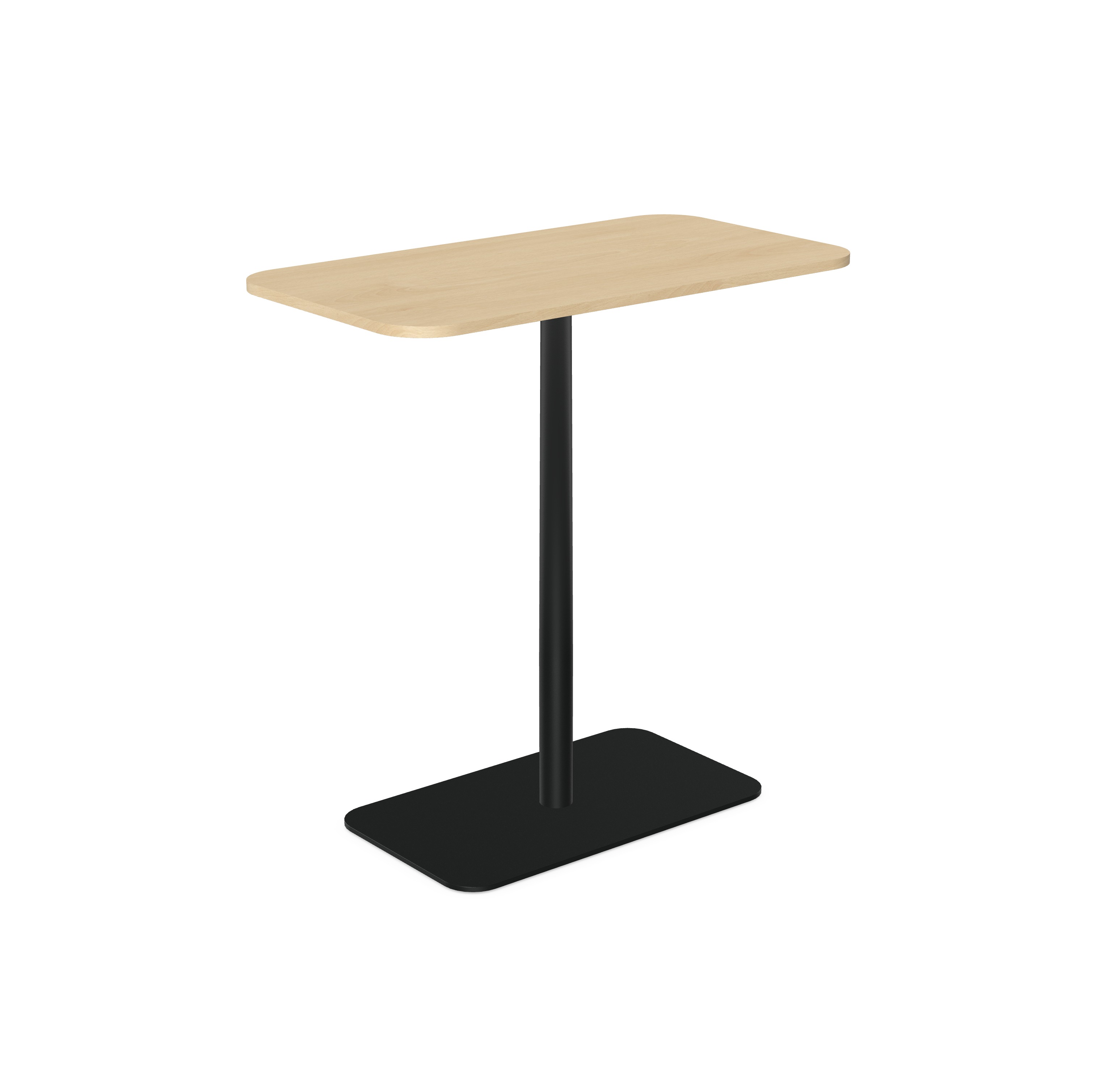 Revo Tables - High Rectangular Coffee Table with Rectangular Base LS65