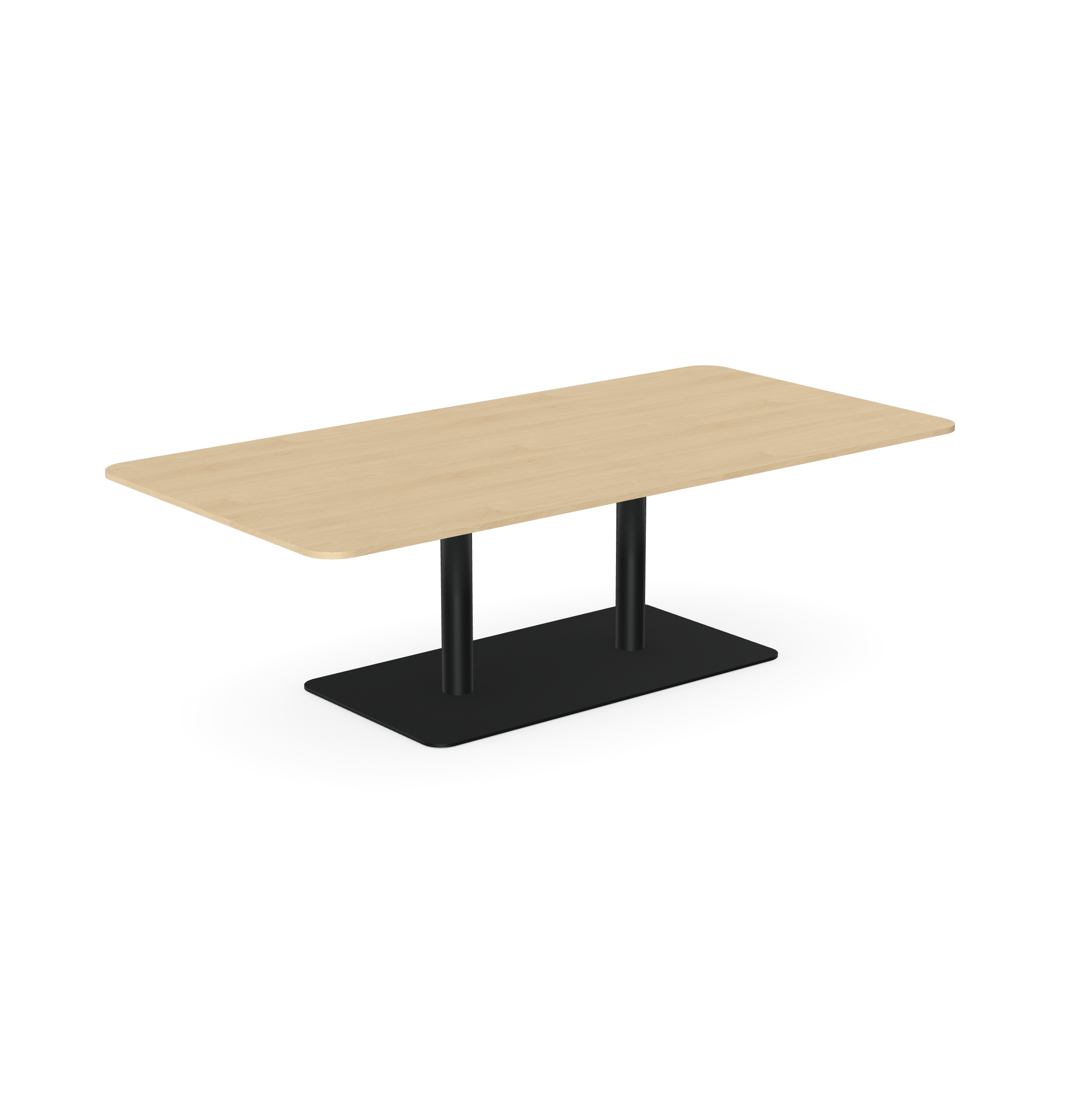 Revo Tables - Rectangular Meeting Table with Rectangular Base C150
