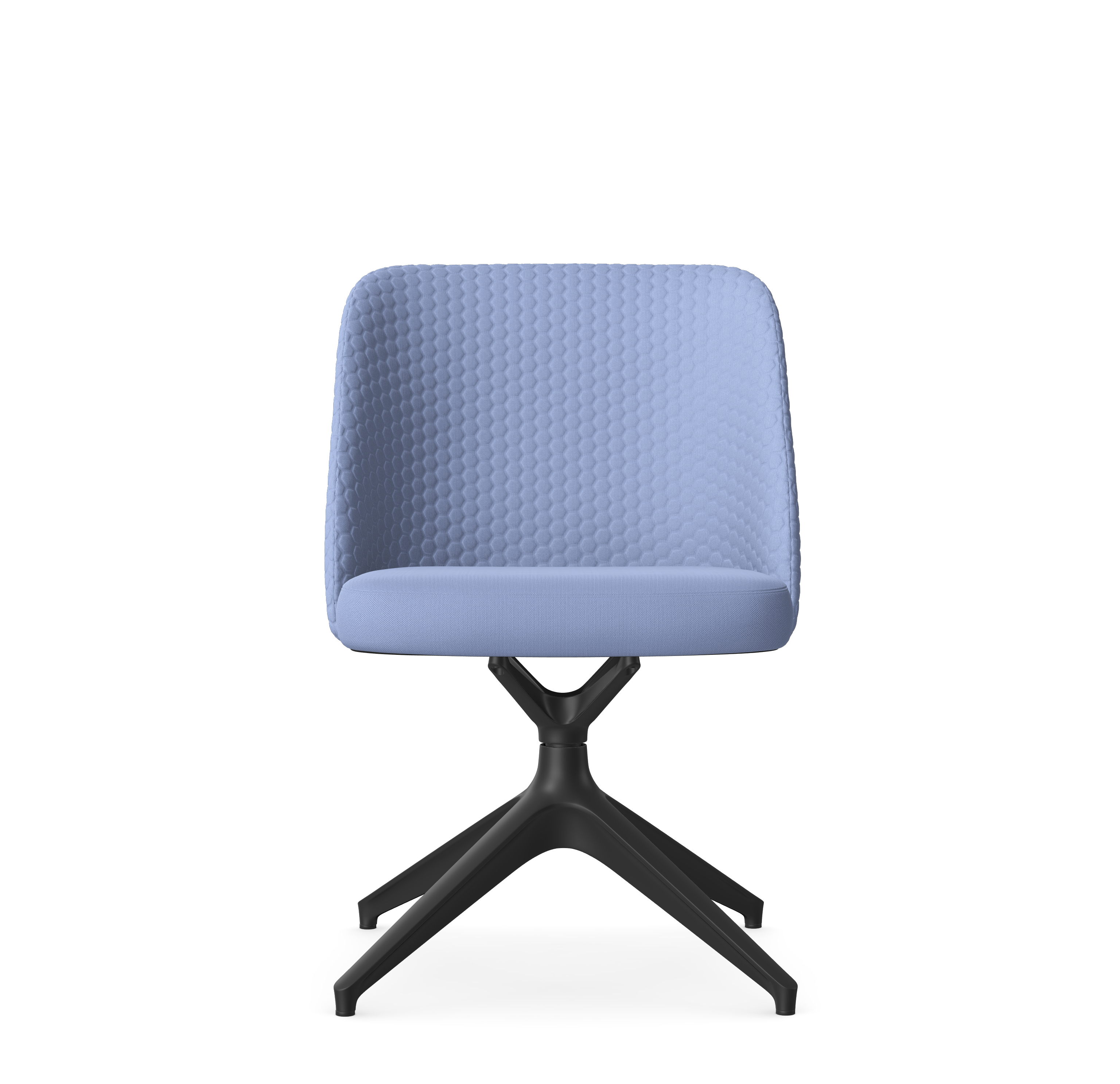 KB-NOMA / BS-KYLIE - Swivel Chair with Upholstered Seat