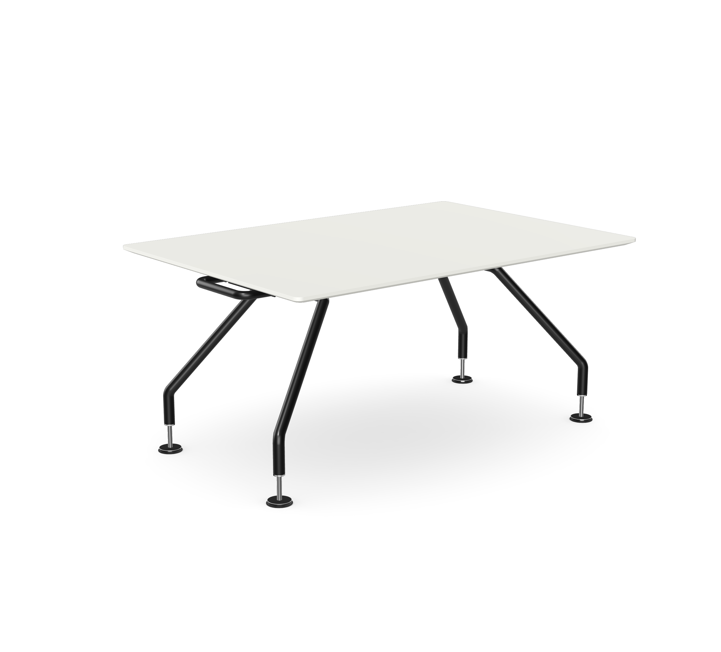 Xeon Table - White top with Black legs