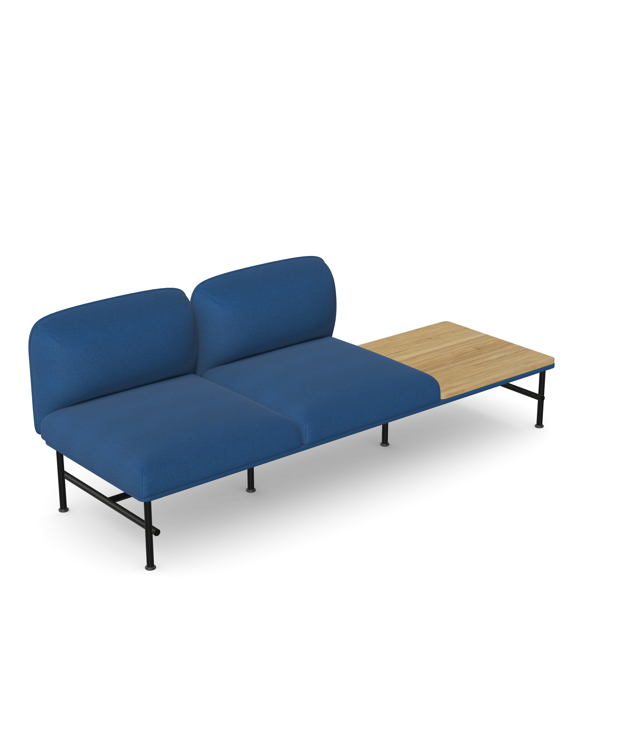 Nebula NB-330-T3 Two Seater Sofa with Side Table
