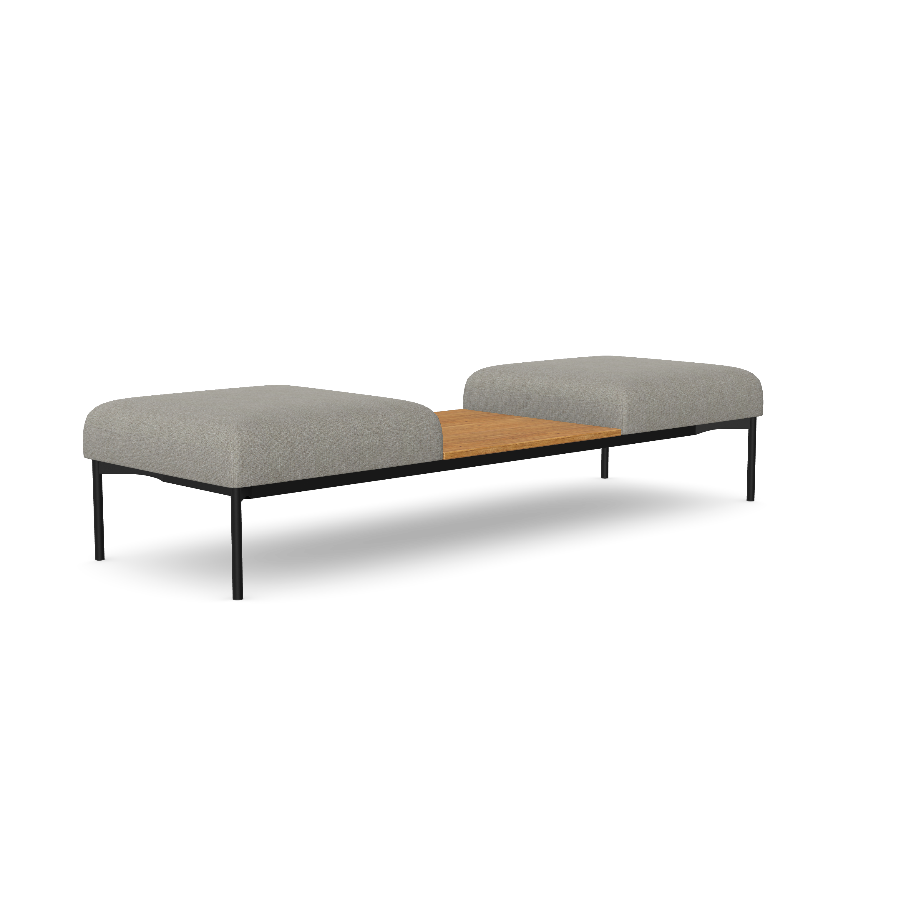 Sona 2 Seater Ottoman with Middle Table
