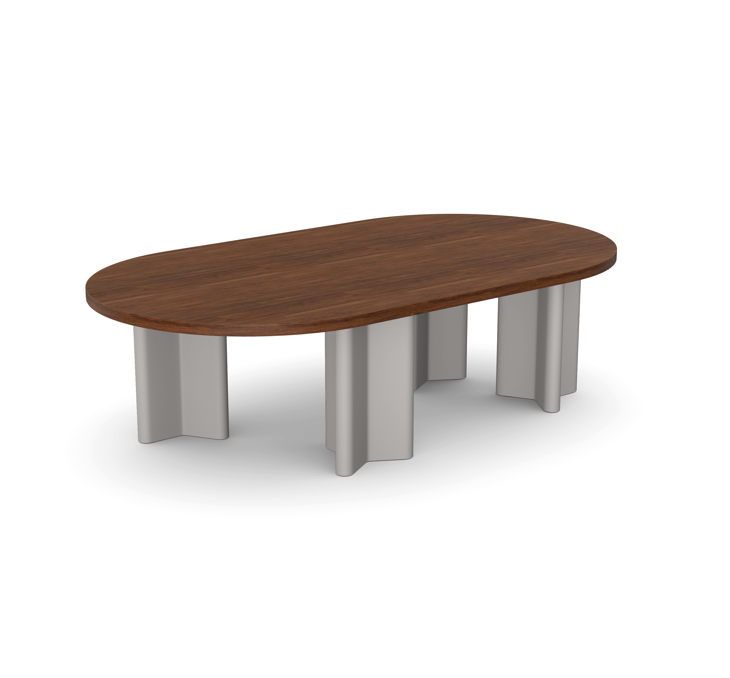Cactus Meeting Table - with Oval Table Top L