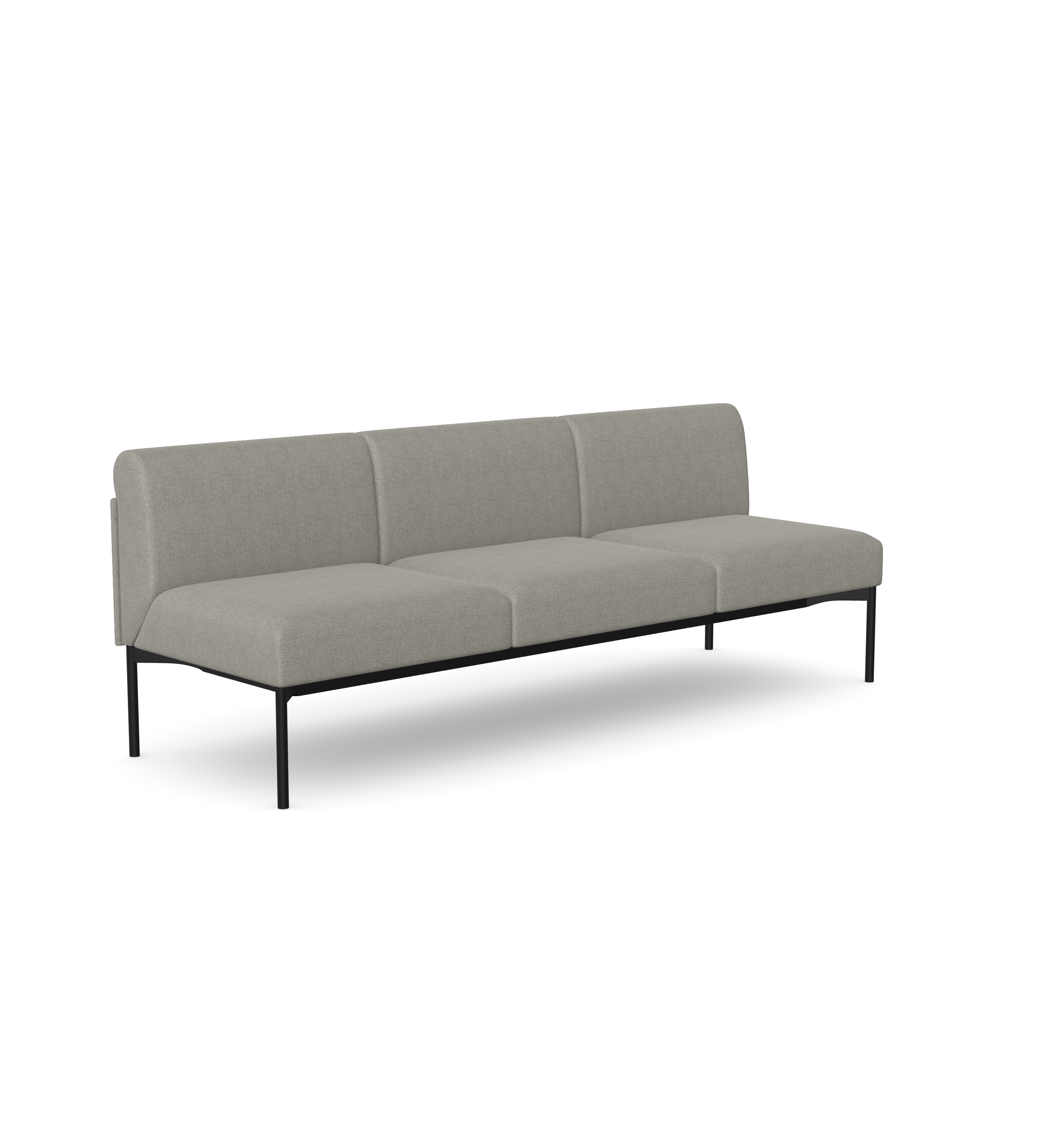 Sona 3 Seater Lounge Sofa with Metal Frame