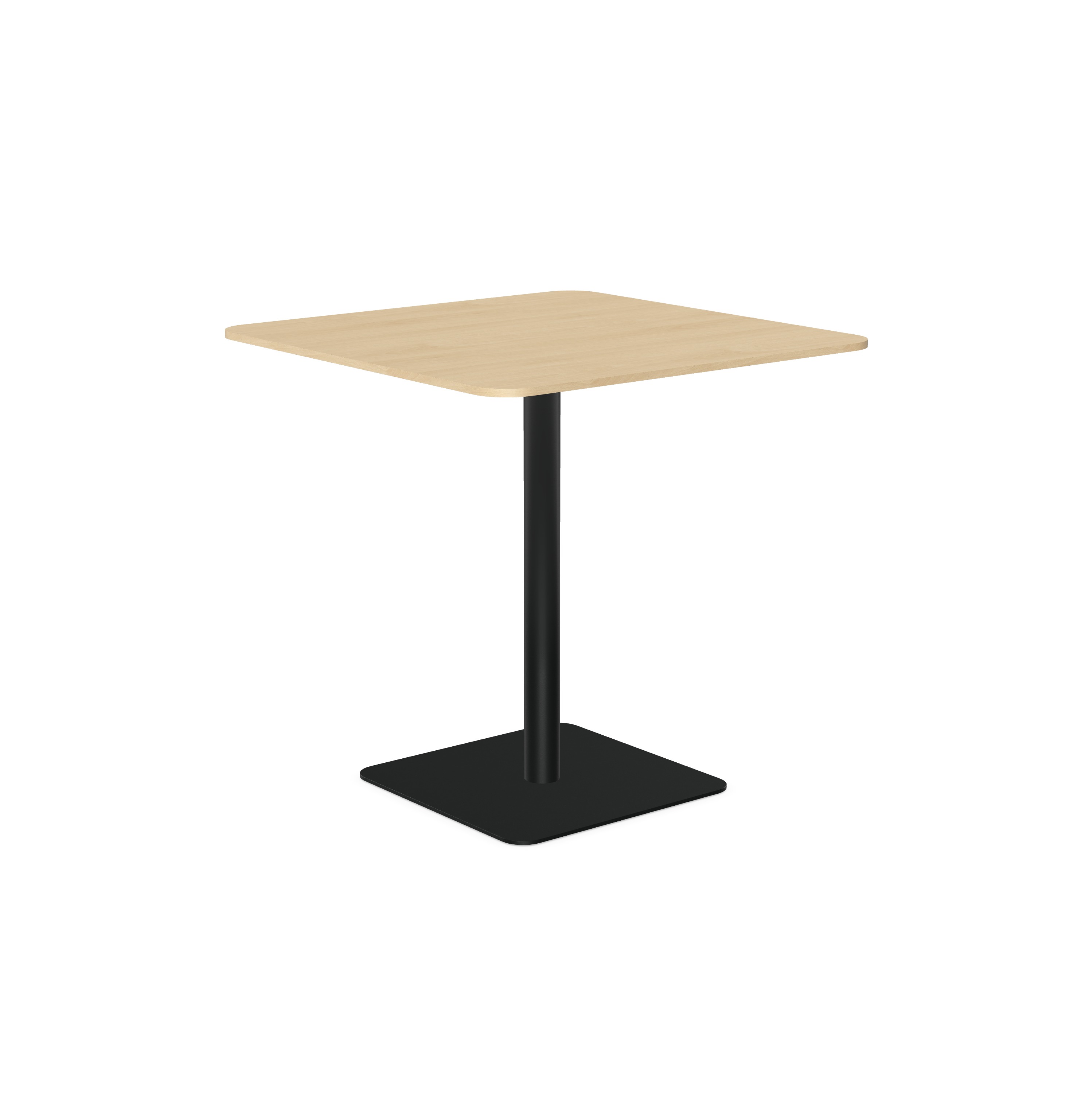 Revo Tables - High Square Coffee Table with Square Base T75
