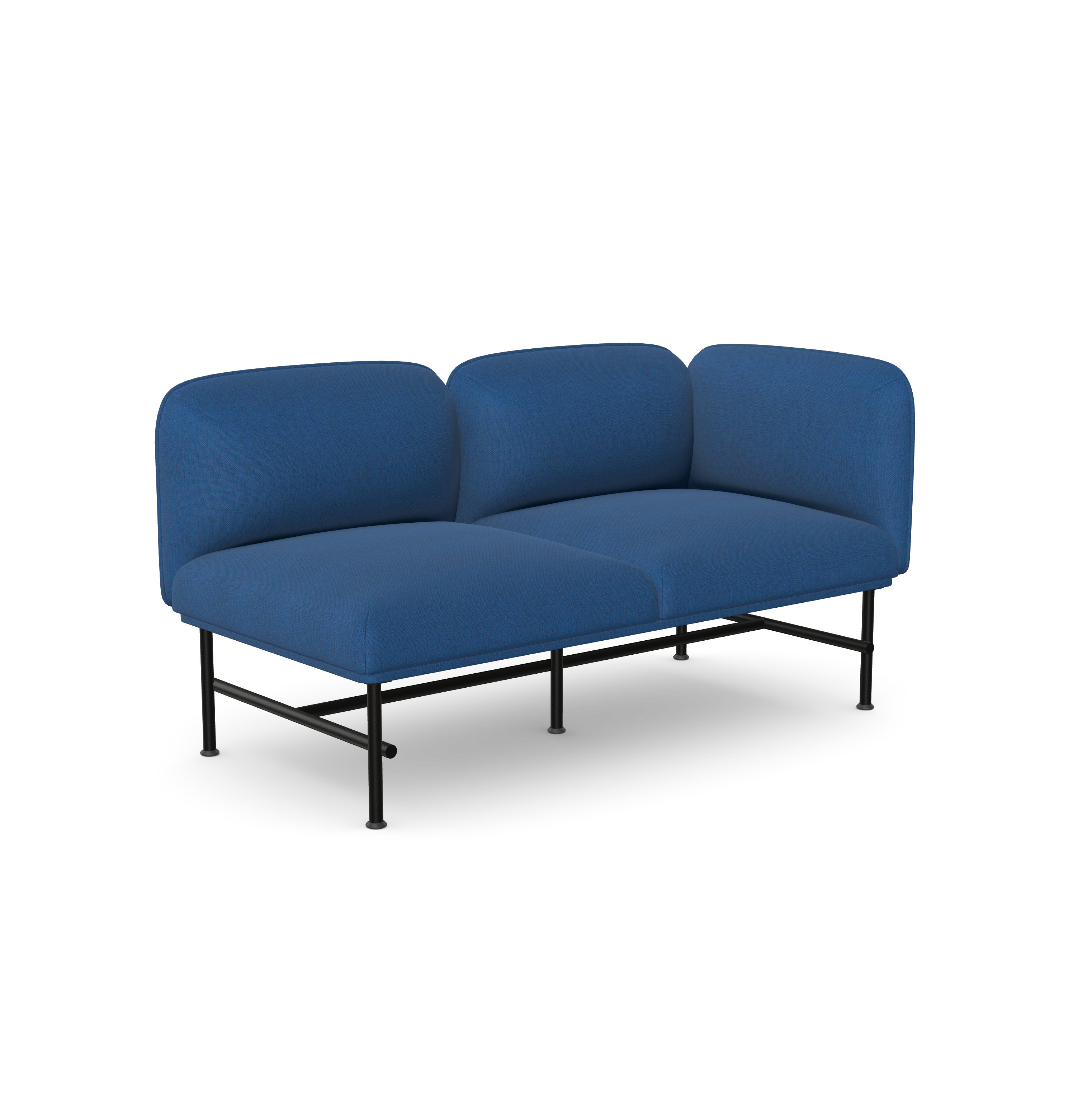 Nebula NB-321-L - Upholstered 2 Seater Sofa with Left Armrest