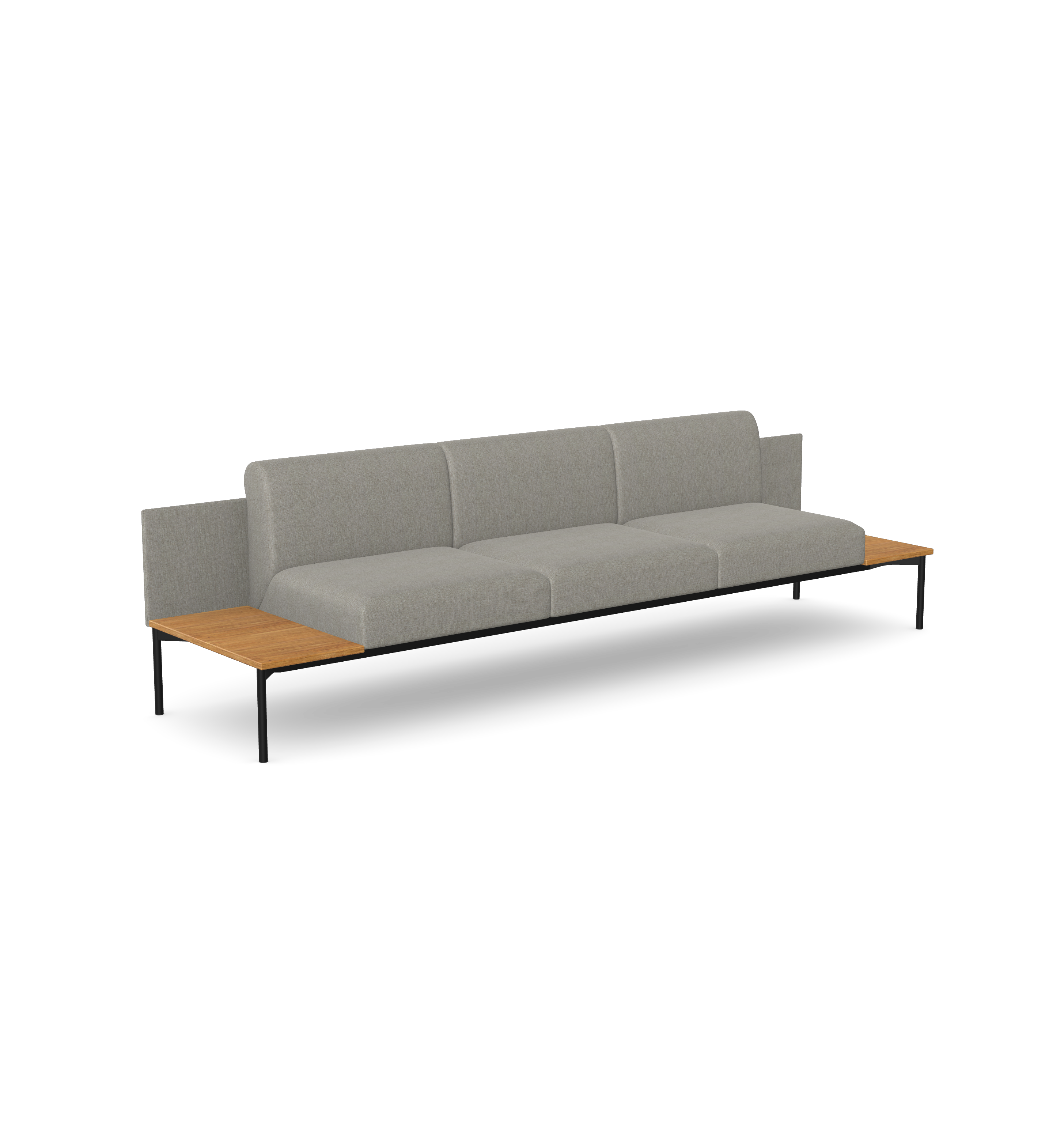 Sona 3 Seater Sofa with Side Tables
